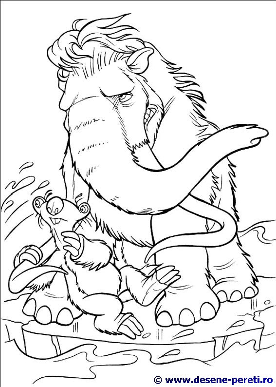 ice age desene colorat